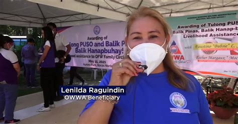 owwa dagupan|DAGUPAN OFWs, WITH HELP FROM OWWA .